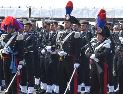Giuramento solenne congiunto Carabinieri e Marina Militare